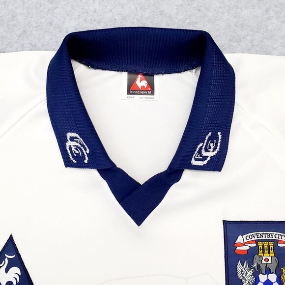 COVENTRY CITY Men Large L Vintage Football Shirt Jersey 1997-1998 Le Coq Sportif - Picture 3 of 16